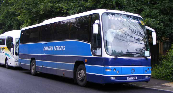 Charton Services Volvo B10M Plaxton Panther Y372KNB